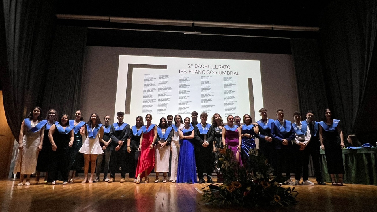 Graduación de 2º de Bachillerato en el IES Francisco Umbral de Ciempozuelos.