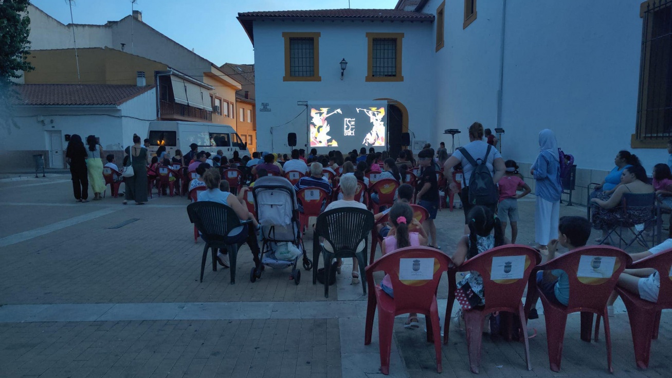 Una de las proyecciones del verano pasado.