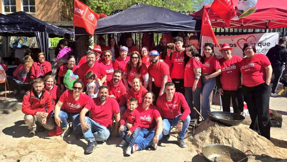 El PSOE en los Guisos de San Marcos 2025.