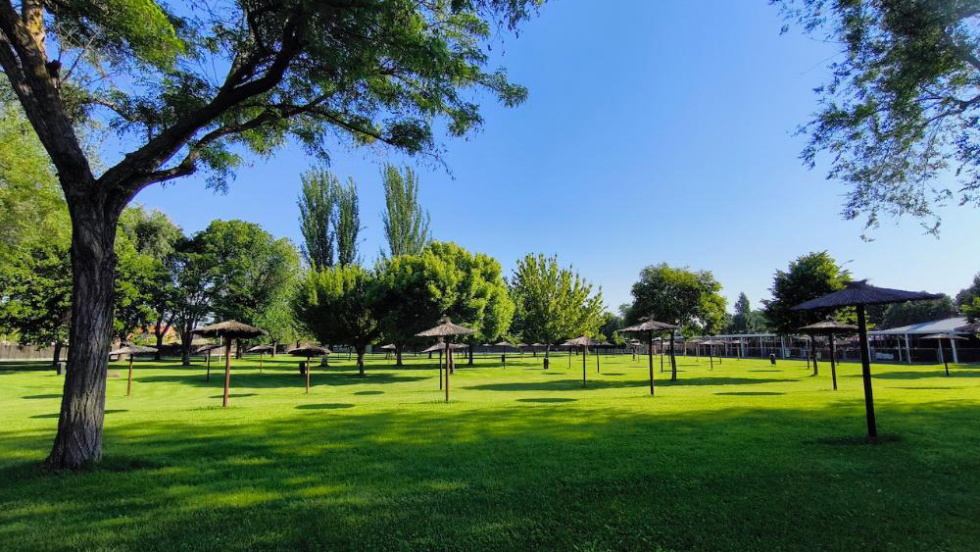 Piscina de verano de Pinto.