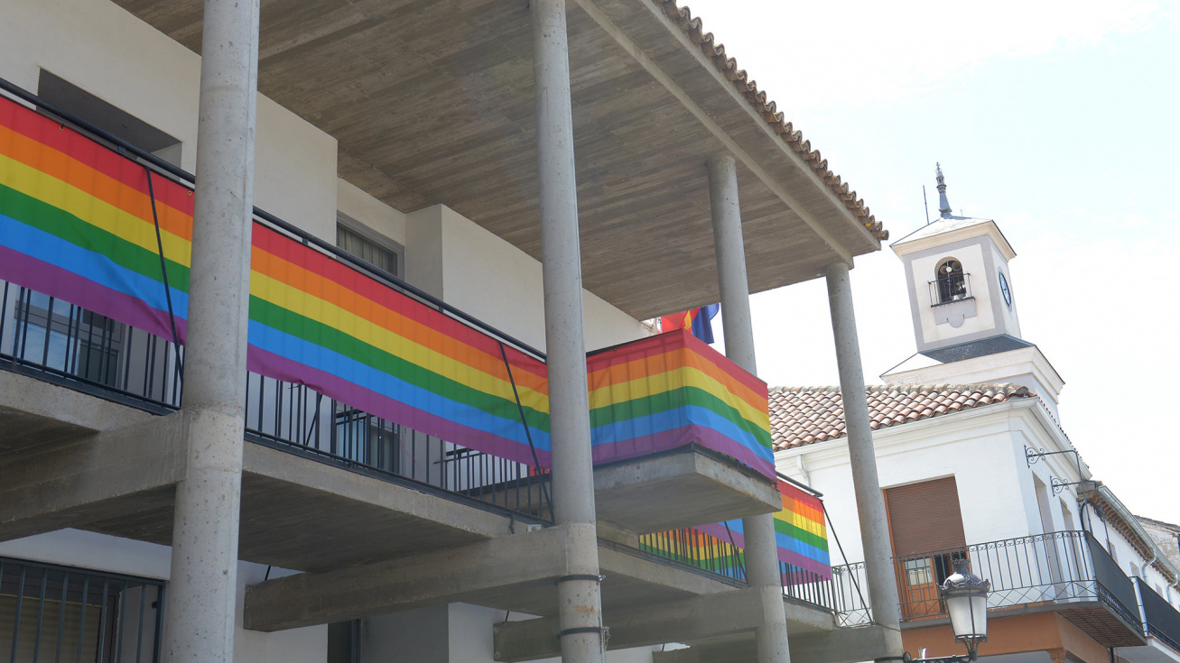 Celebración del Orgullo en Valdemoro.