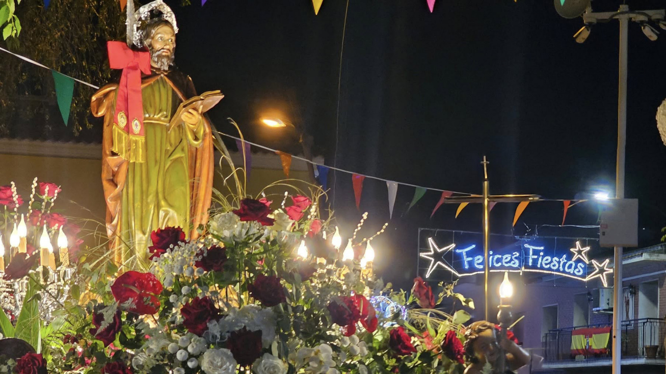 Procesión de San Marcos en las fiestas de este año.