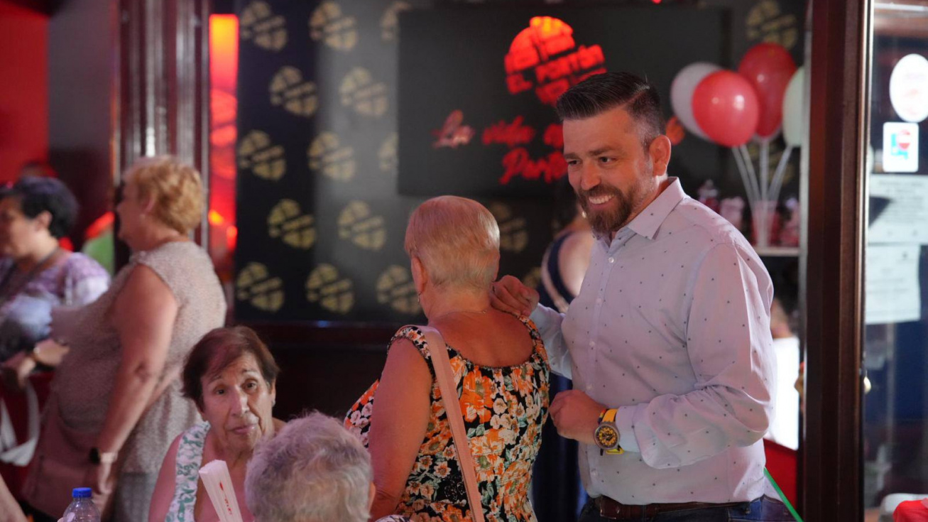Rafael Martínez en el acto.