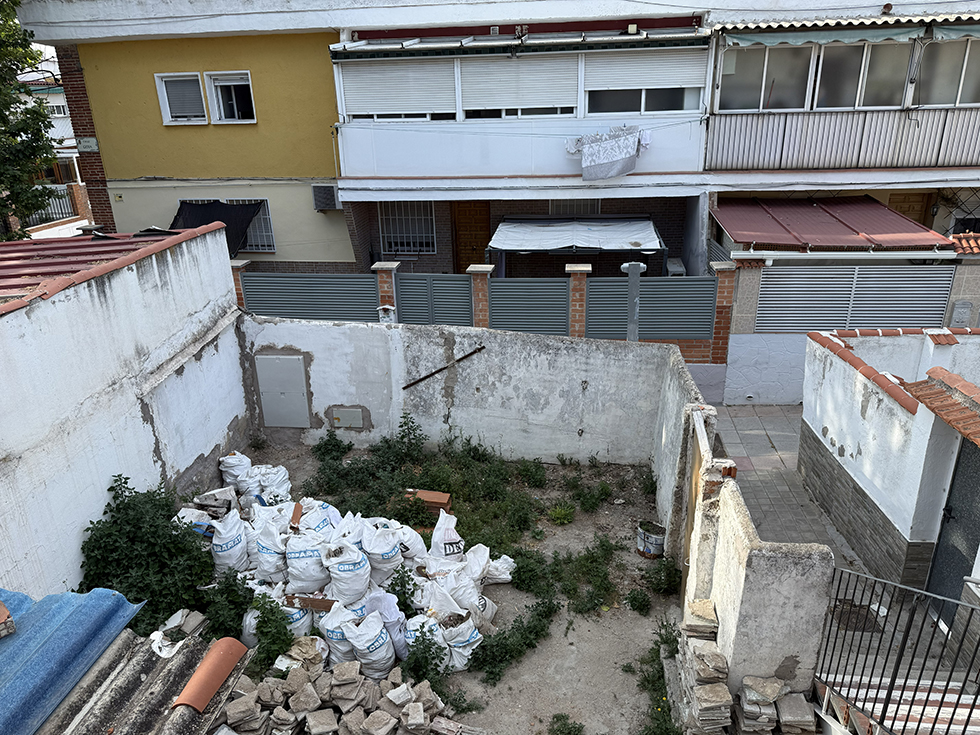 El patio de Andrea.