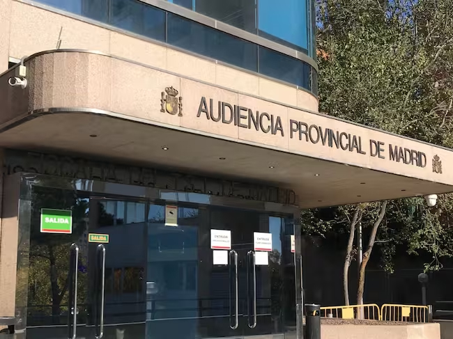 Audiencia Provincial de Madrid.