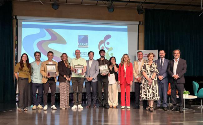 Premiados del certamen.