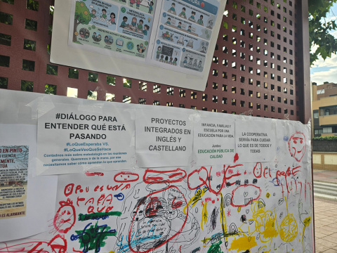 La gestión escolar que divide a las familias del CEIP 2 de Mayo de Pinto