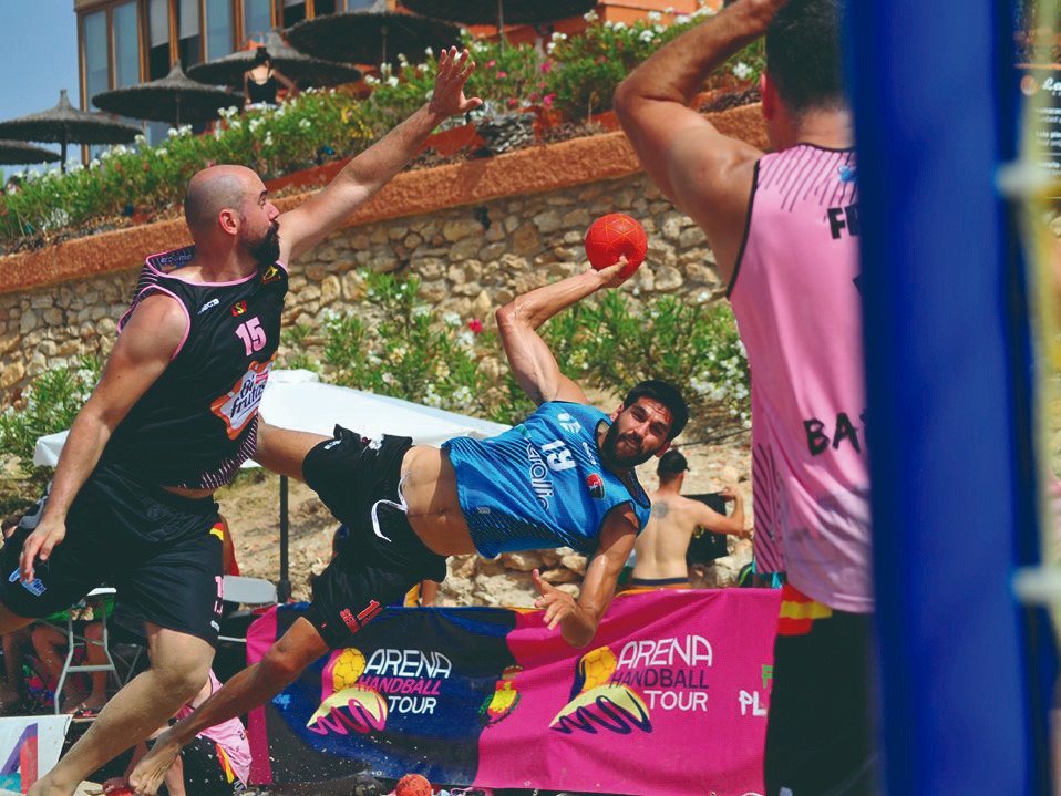 Andrés Servant durante un partido.
