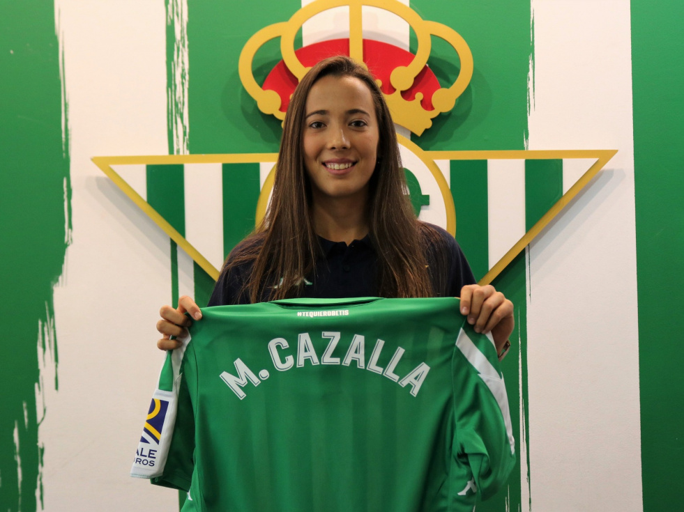 Marta Cazalla, nueva jugadora del Betis.
