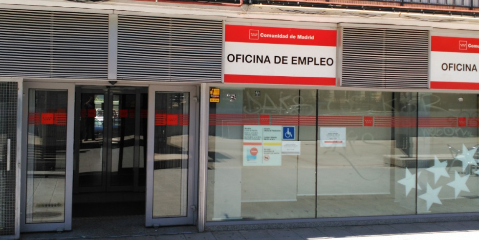 Oficina de empleo de la Comunidad de Madrid.