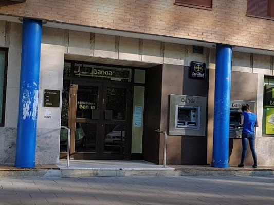 Sucursal de la avenida de España de Bankia.