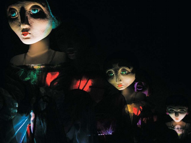 Mireya Murillo y su fotografía ‘El desfile macabro’.