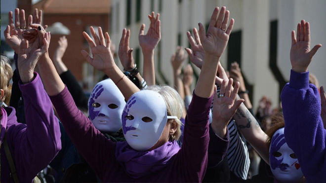 Asociaci&oacute;n Malala durante el D&iacute;a de la Mujer, 8 de marzo.