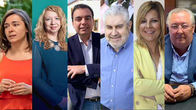 Portavoces de los grupos pol&iacute;ticos de Ciempozuelos.