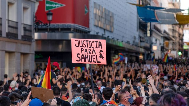 Manifestación de repulsa por el asesinato de Samuel | Elle