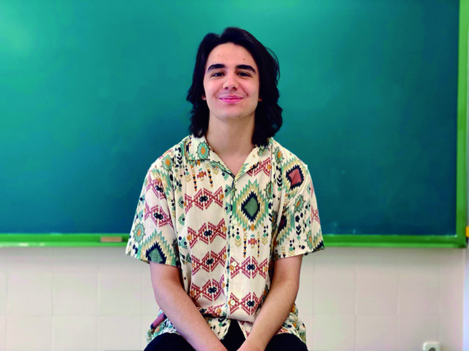Marat Fernández, el alumno con mejor nota en la EvAU de Pinto.
