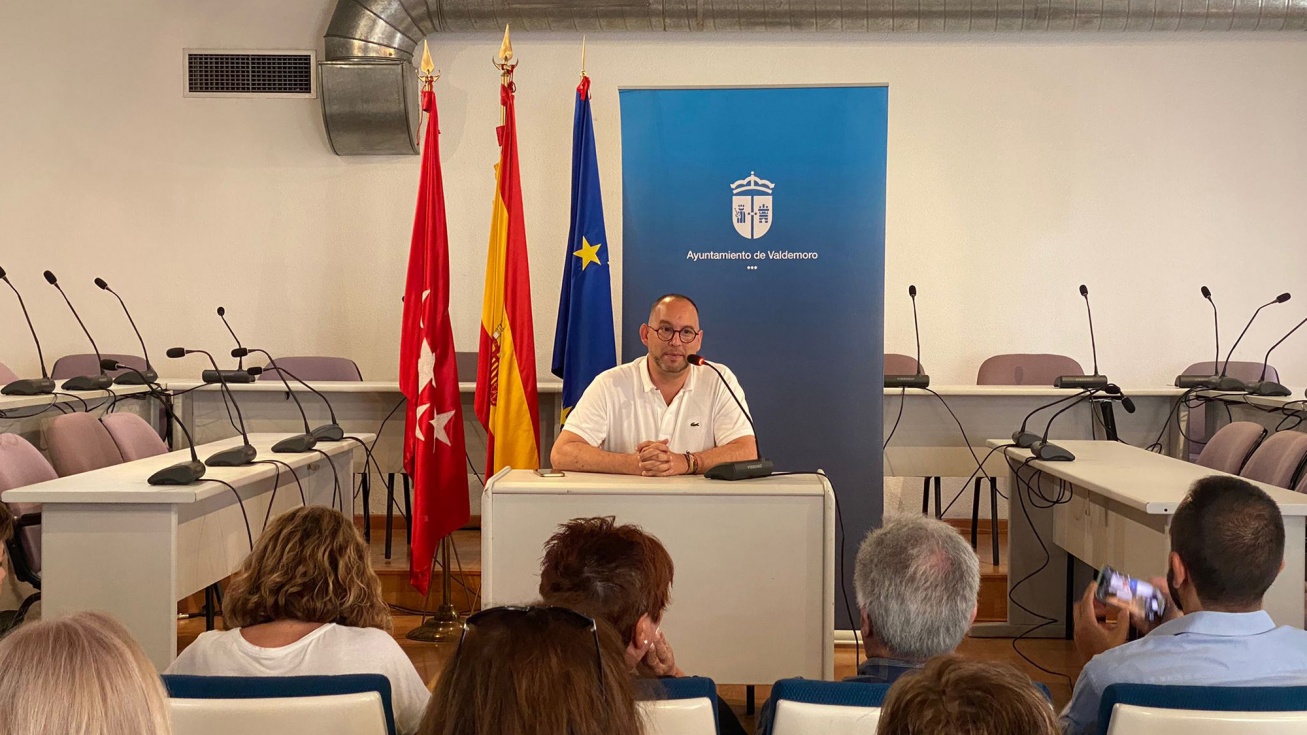 Serafín Faraldos, en la rueda de prensa del pasado viernes.