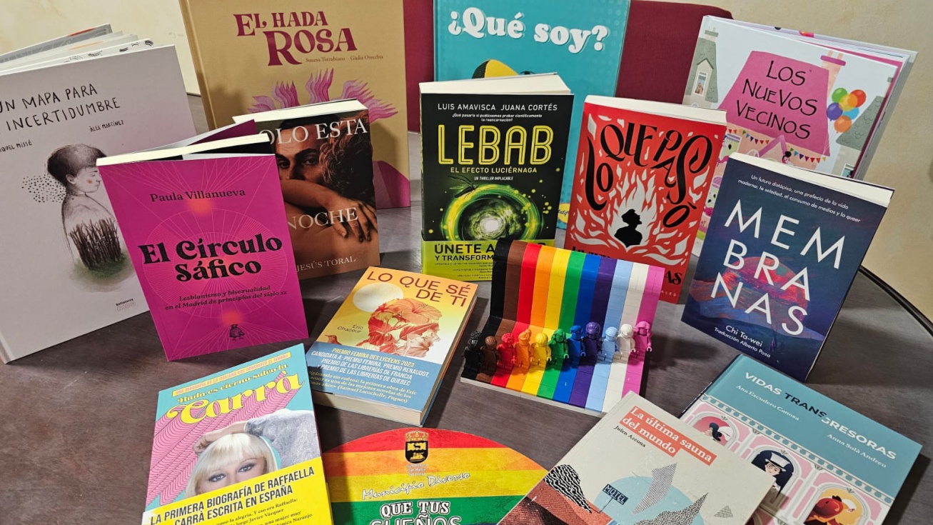 Los nuevos libros LGTBI.