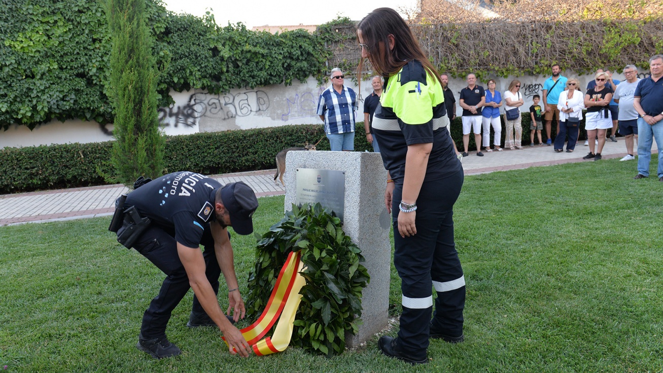 Homenaje celebrado el año pasado.