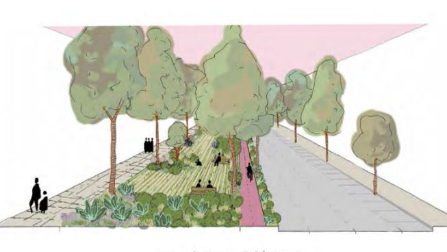 Nuevo diseño Calle Cataluña.