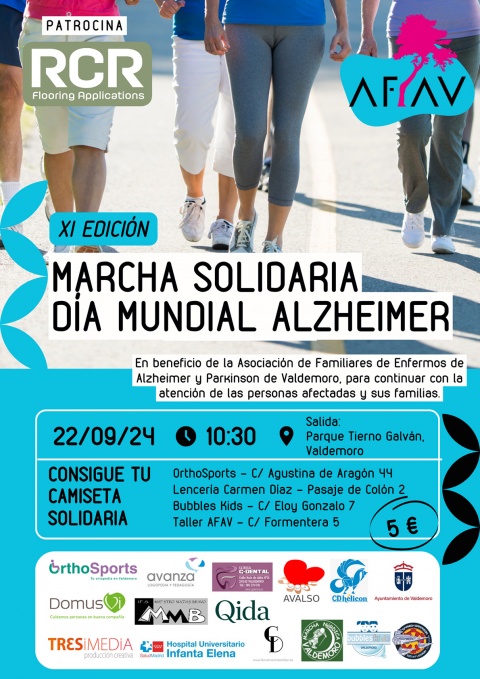 Cartel de la marcha.