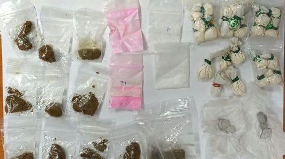 La droga incautada por la Policía Local y la Guardia Civil de Pinto.