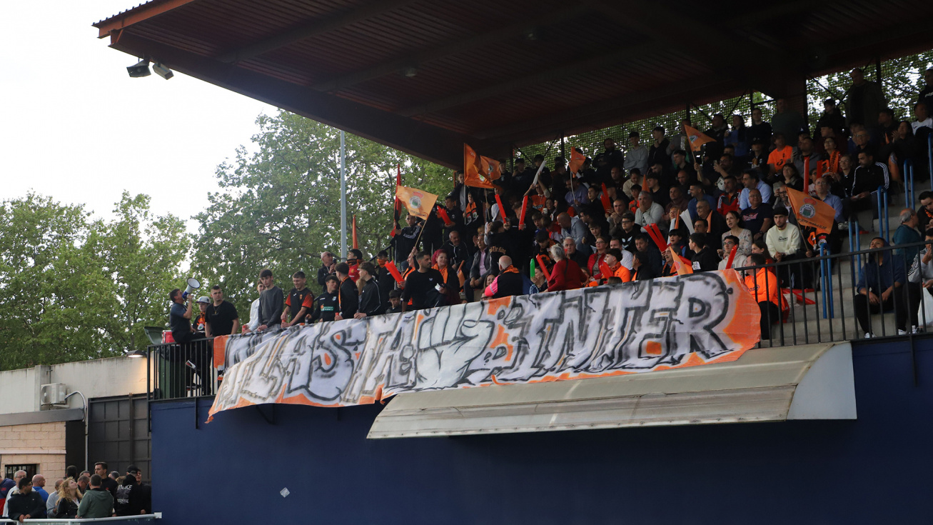 Afición del Inter en la final de la Copa de Federación | RFFM