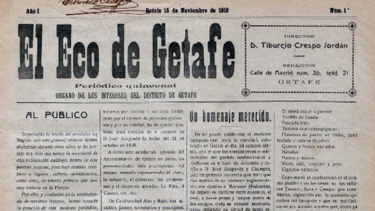 Breve historia de El Eco de Getafe, la voz que quiso suceder a La Región en el sur de Madrid