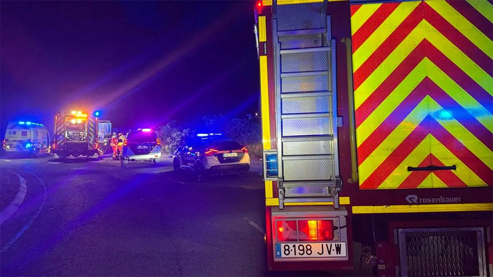 Muere una mujer y otras dos resultan heridas graves tras salirse de la M-506 en San Martín de la Vega