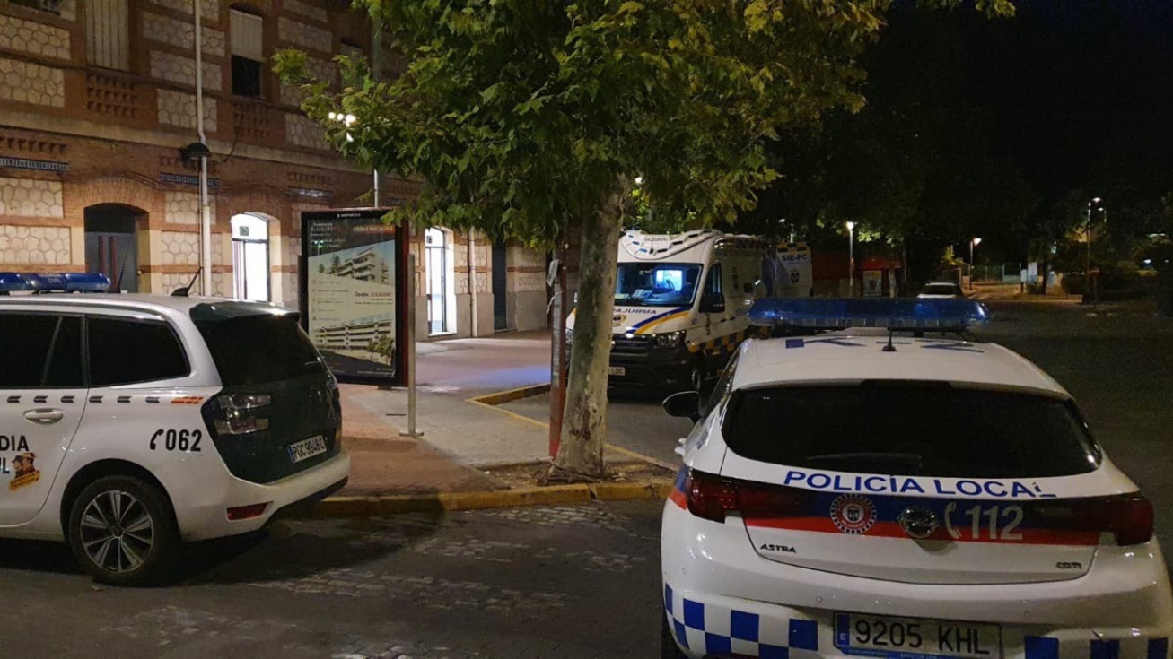 La Policía y la Guardia Civil de Valdemoro intervienen en la agresión a un vigilante de seguridad de la estación de Cercanías de Valdemoro.