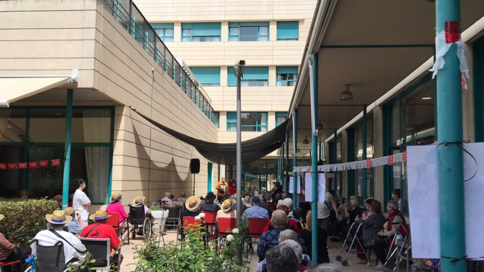 Celebración de San Isidro en la residencia Orpea I.