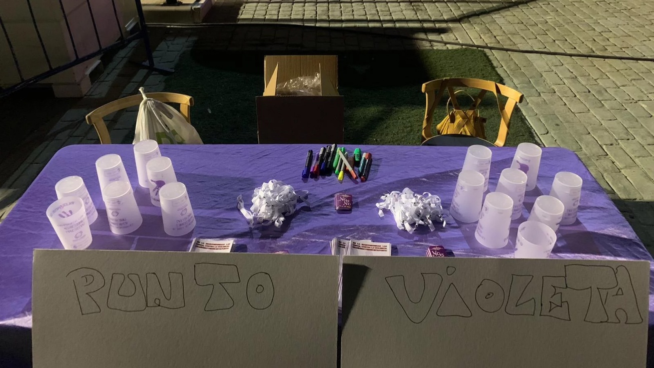 Punto Violeta, servicio con el que también contarán las fiestas patronales.