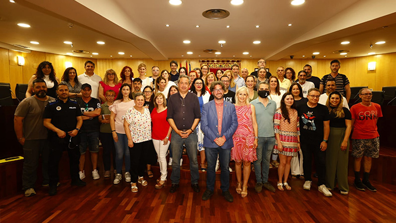 Entrega de los diplomas el pasado 26 de junio.