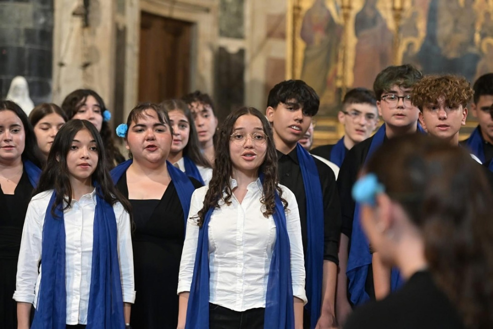 Voces para la Convivencia en el festival coral de Florencia.