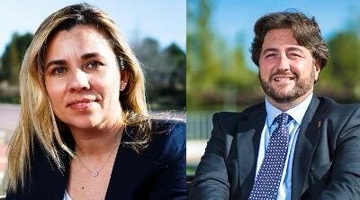 Tamara Rabaneda y Salomón Aguado.