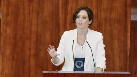 La presidenta de la Comunidad de Madrid, Isabel Díaz Ayuso.