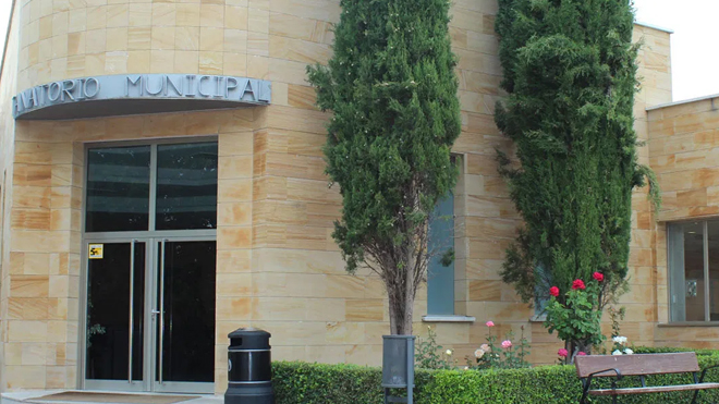 Tanatorio de Valdemoro.