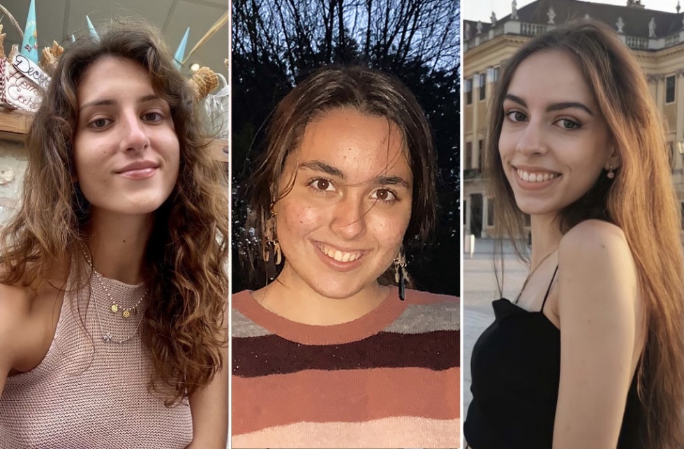 Ana, Claudia y Lucía, las mejores notas en el examen de acceso a la Universidad de Pinto.