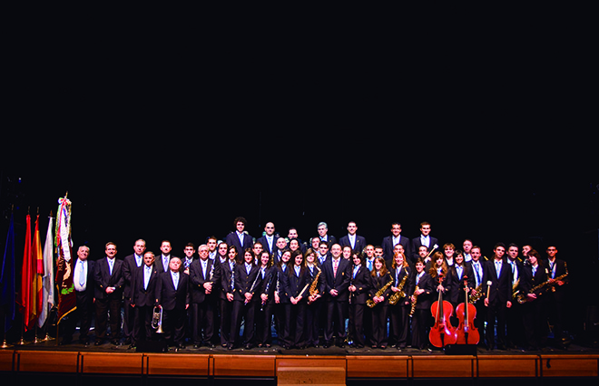 La Banda de Música de Pinto, en sus mejores momentos.