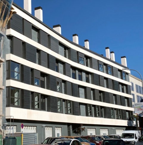 Fachada del edificio Belvedere.