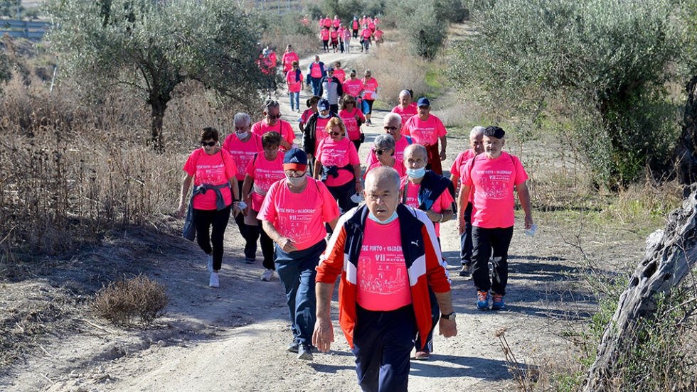 Mayores en la séptima edición de la marcha.