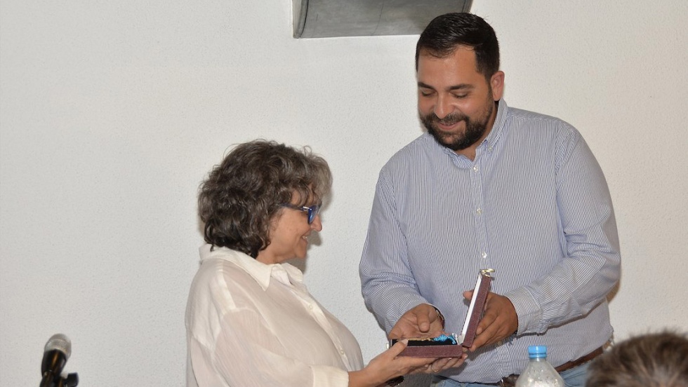 Guadalupe García, en su toma de posesión.