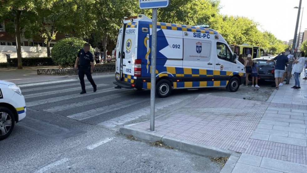 Imágenes del atropello del martes | Policía Local de Valdemoro