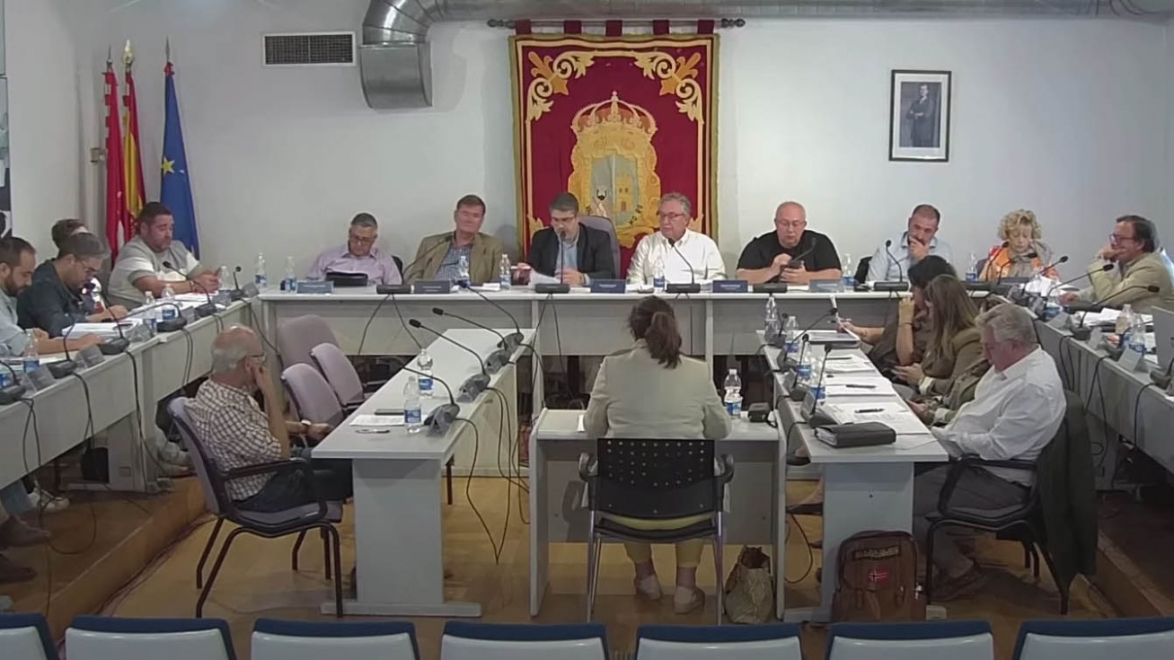 Pleno de septiembre en Valdemoro.