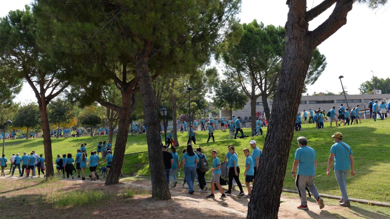 XI Marcha Popular por el Día Mundial del Alzhéimer en Valdemoro.