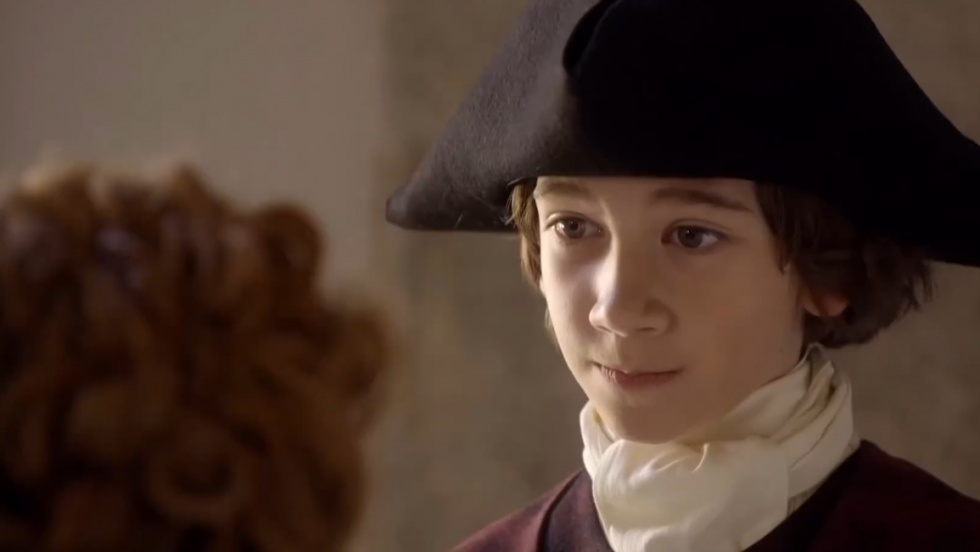 Iván Renedo interpretando a Pedrito, su personaje en 'Valle Salvaje'.