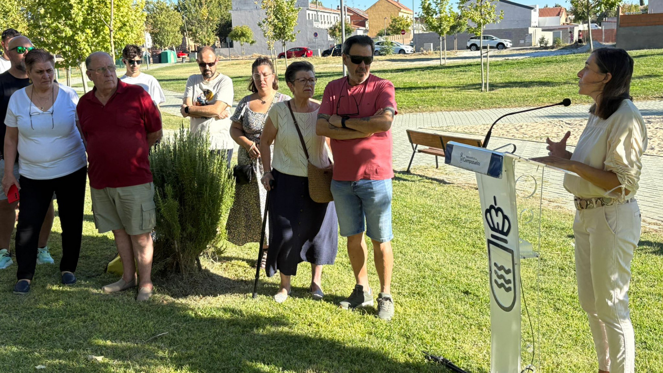 Presentación del huerto urbano de Ciempozuelos.