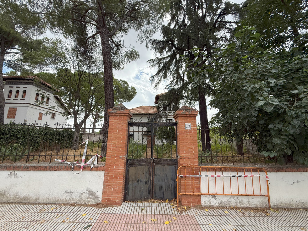 Vivienda desocupada en La Marañosa.