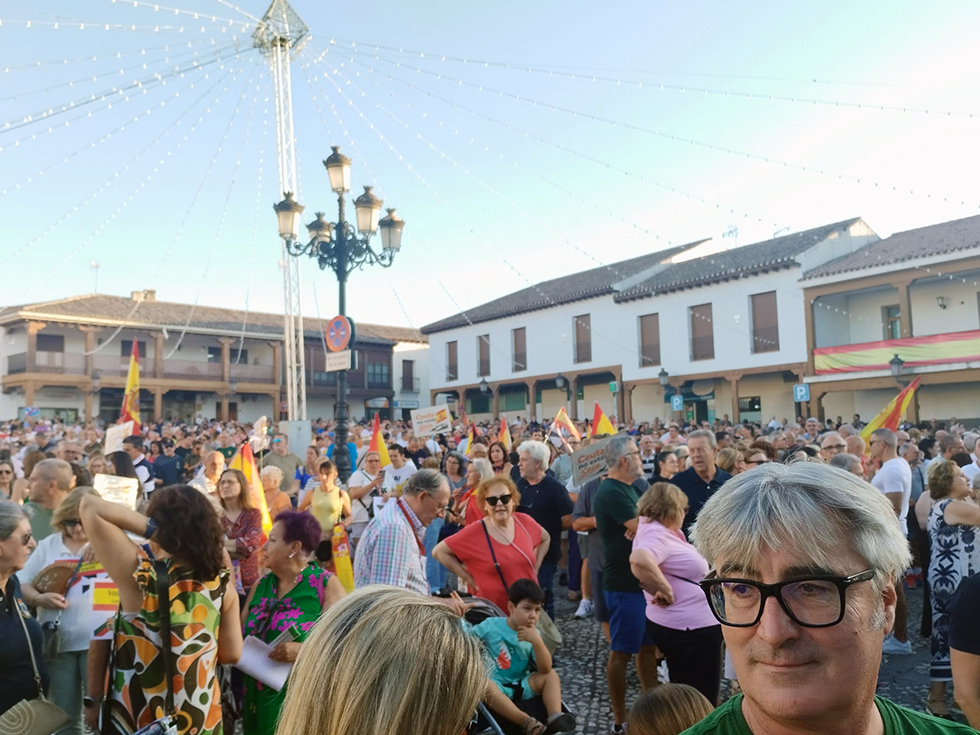 Concentración en Valdemoro.