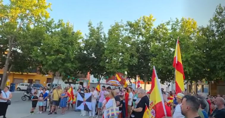 Concentración en San Martín de la Vega.